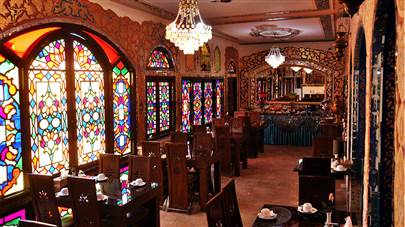 رستوران هتل سنتی طلوع خورشید اصفهان